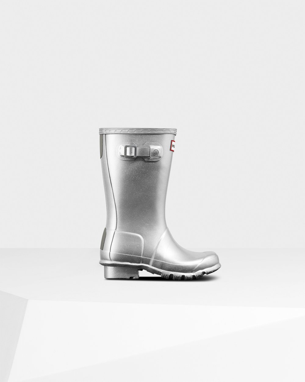 Kids Hunter Original Big Cosmic | Rain Boots Silver | NZ-80543-LDCV